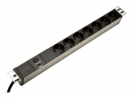 Digitus DN-95403 vir&scaron;įtampių ribotuvas Juoda 7 AC i&scaron;vestis(ys / čių) 250 V 2 m