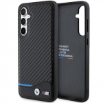 BMW  BMHCS23FE22NBCK  Back cover  Samsung  Galaxy S23 FE  Leather Carbon  Black