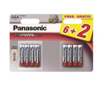 Elementai PANASONIC  LR03EPS/8BW 6+2F
