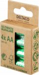 Elementai DELTACO AA (LR6), 1,5 V, 4 vnt. / ULT-LR6-4P
