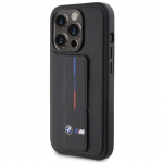 BMW  BMHCP15X22GSLK  Back cover  Apple  iPhone 15 Pro Max  TPU, PC, Eco-leather  Black