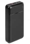 I&scaron;orinė baterija RIVACASE VA2102, 20000 mAh, QC/PD 22.5W, 2x USB A, 2x USB C, EU, juoda