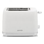 Gorenje Toaster | T850DPW | Number of slots 2 | Housing material Plastic | White