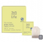 Arbata 365 Life, imbierų - citrinų, 87,5 g (50pak. x 1,75 g)