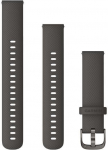 Dirželis Garmin Venu 2S 18mm, graphite/slate