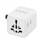 Adapteris ir &scaron;okotuvas Gembird Universal travel power adapter  TPA-INT-01-W  Travel adapter