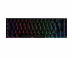 Klaviatūra DELTACO GAMING GAM-100, mechaninė, bevielė, 65%, RGB, UK, juoda