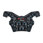 Žaidimų vairas ASETEK RACING Forte Formula Button Box (B/G/O), be rankenėlių