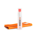 Valymo priemonė ekranams WHOOSH GO, 30 ml, &scaron;luostė 14cmx15cm, iki 250 paspaudimų