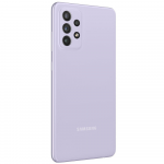 Dėkliukas SAMSUNG Galaxy A72, silikoninis, Violet
