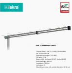 TV Antena ISKRA P-2845-7 Basic