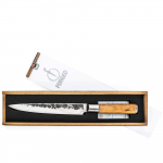 Japoni&scaron;ko plieno peilis STYLE DE VIE Olive Forged, Carving, 20,5 cm (i&scaron;pjaustymo)