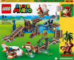 Konstruktorius LEGO Super Mario Kongo Didžio važinėjimo kasyklos vežimėliu papildomas rinkinys 71425