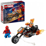 LEGO MARVEL 76335 Žmogus-voras prie&scaron; Vaiduoklio motociklininką
