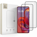 Tech-Protect Glass Fit+ 2-pack tempered glass for Motorola Edge 50 Neo / 60 Neo - black