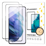 Wozinsky 2x Full Glue Tempered Glass Samsung Galaxy S23+ 9H Full Screen Tempered Glass with Black