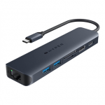 &Scaron;akotuvas Hyper HyperDrive EcoSmart Gen.2 Universal USB-C 7-in-1 Hub w 100 W PD Power Pass-thru