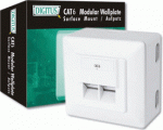 Digitus Surface socket cat.6 2xRJ45 shielded (DN-906-N/A-DN-9006-N)