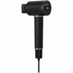 High Speed Hair Dryer, Black, 220V-240V~50-60Hz, 1500W, Voice Control, Ionizer, Touch LCD