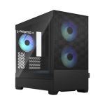 Korpusas Fractal Design  Pop Mini Air RGB  Side window  Black TG Clear Tint  mATX, Mini ITX  Po