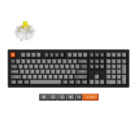 Keychron K10 Max RGB - US Layout - Hot-Swappable Super Banana Wireless Keyboard