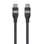 Mob.telefono kabelis Anker USB-C to USB-C Braided, 0.9m 240W Black