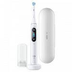 Elektrinis dantų &scaron;epetėlis Oral-B iO 8, White Alabaster