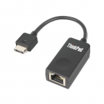 Adapteris ir &scaron;okotuvas Lenovo  0.08 m  Black  Ethernet Extension Adapter Gen 2
