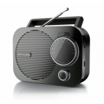 Radija Muse  M-050 R  Portable radio  AUX in  Black