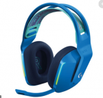 Ausinės LOGITECH G733 LIGHT SPEED, su mikrofonu, bevielės, mėlynos