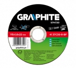 Graphite Cutting shield for stone 115x1.6x2.2mm (57H720)