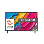 Televizorius  LG 43QNED80A3A  43  Smart TV  webOS 25  UHD  Black