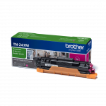 BROTHER TN-247C MAGENTA TONER CARTRIDGE, YIELD 2,300 PAGES