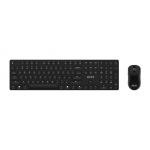 MSI FORGE K210 WIRELESS COMBO  Keyboard and Mouse Set  Wireless  Mouse included  US  Black