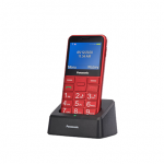 Mobilusis telefonas Panasonic  KX-TU155EXBN  Red  2.4 "  TFT-LCD  microSD/microSDHC MB  Blueto