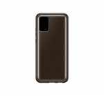 Dėkliukas SAMSUNG Galaxy A02S, nugarėlė, mink&scaron;ta, juoda, EF-QA026TBEGEU